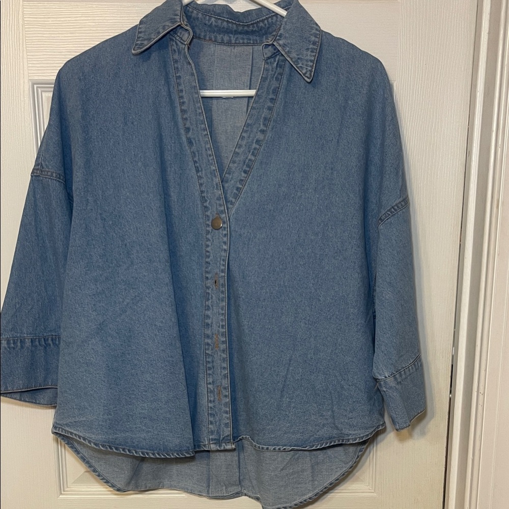 Classic Blue Denim Jean Shirt/Jacket